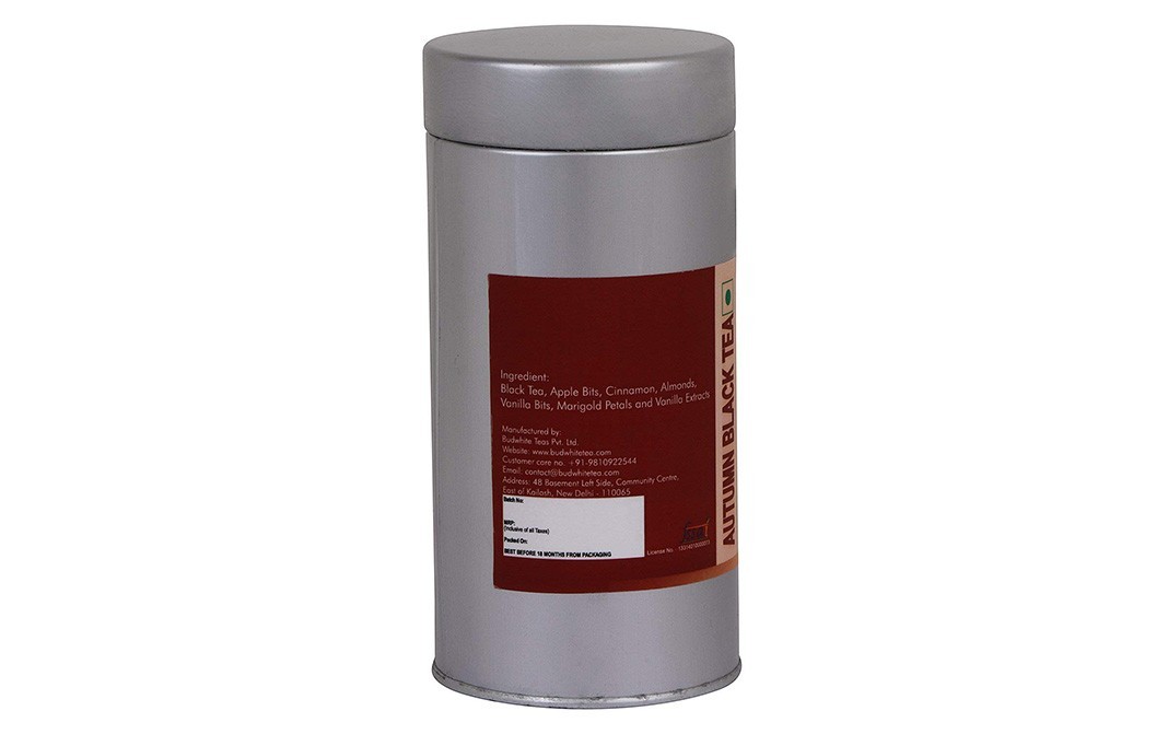 Bud White Autumn Black Tea    Tin  50 grams
